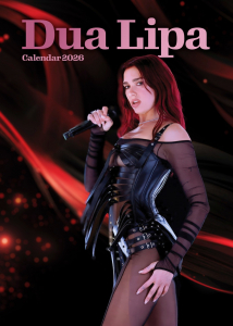 Dua Lipa - 2026 Unofficial Calendar in der Gruppe MERCHANDISE /  /  /  bei Bengans Skivbutik AB (5643167)
