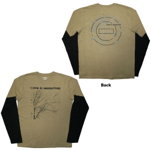 Type O Negative - Tree (Black & Green) Layered Longsleeve in der Gruppe MERCHANDISE / T-shirt / Nyheter / Hårdrock bei Bengans Skivbutik AB (5643211r)