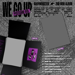 Babymonster - We Go Up (Postcard Ver.) + Photocard in der Gruppe UNSERE TIPPS / Freitagsveröffentlichungen / 2025-10-10 bei Bengans Skivbutik AB (5643339)