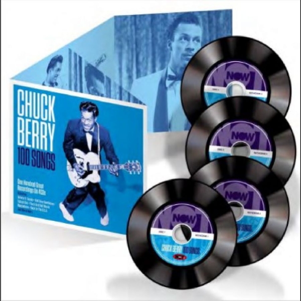 Chuck Berry - 100 Songs in der Gruppe CD / Pop-Rock bei Bengans Skivbutik AB (5643366)