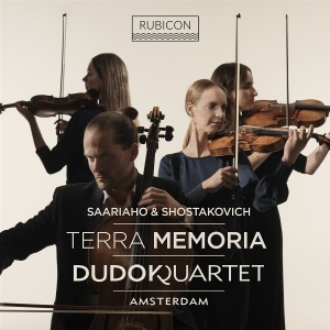 Dudok Quartet Amsterdam - Saariaho & Shostakovich: Terra Memoria in der Gruppe UNSERE TIPPS / Freitagsveröffentlichungen / 2025-10-31 bei Bengans Skivbutik AB (5643561)