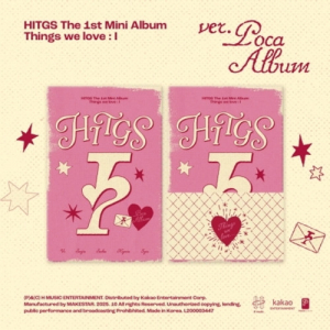 Hitgs  - Things We Love : I (Poca) in der Gruppe MERCHANDISE / Merch+Code / Kommande / K-Pop bei Bengans Skivbutik AB (5643591)