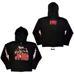Slipknot - Spit It Out Uni Bl Zip Hoodie in der Gruppe MERCHANDISE / Kapuzenpullover / Nyheter / Hårdrock bei Bengans Skivbutik AB (5643887r)