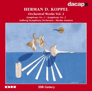 Koppel Herman D - Orchestral Works Vol 2 in der Gruppe CD bei Bengans Skivbutik AB (564398)