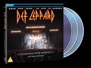 Def Leppard - Diamond Star Heroes Live From Sheffield (2CD+Blu-ray) in der Gruppe MUSIK / Blu-Ray+CD / Kommande / Hårdrock,Pop-Rock bei Bengans Skivbutik AB (5644026)
