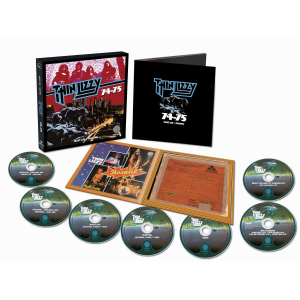 Thin Lizzy - Nightlife / Fighting (50th Anniversary Ltd Edition Boxset / 7CD) in der Gruppe CD / Kommande / Hårdrock,Pop-Rock bei Bengans Skivbutik AB (5644042)