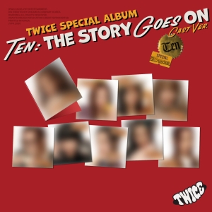 Twice - Ten: The Story Goes On (Cast Ver.) in der Gruppe CD / Kommande / K-Pop,Pop-Rock bei Bengans Skivbutik AB (5644071)