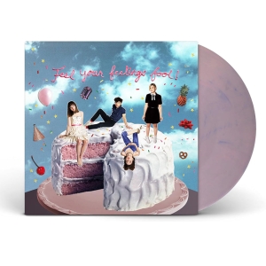 The Regrettes - Feel Your Feelings Fool! (Ltd Pink & Blue Vinyl) in der Gruppe VINYL / Kommande / Pop-Rock bei Bengans Skivbutik AB (5644134)