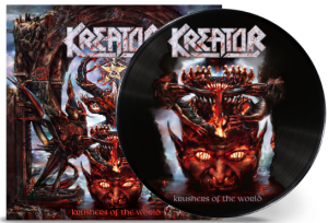 Kreator - Krushers Of The World (Picture Vinyl LP) in der Gruppe VINYL / Kommande / Hårdrock bei Bengans Skivbutik AB (5644214)