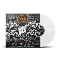 Napalm Death - From Enslavement To Obliteration (Ltd White Vinyl LP) in der Gruppe Minishops / Earache Classics bei Bengans Skivbutik AB (5644666)