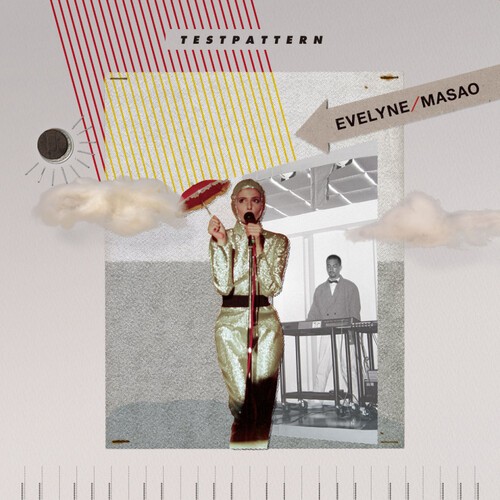 Evelyne / Masao - Testpattern in der Gruppe VINYL / Pop-Rock bei Bengans Skivbutik AB (5644859)