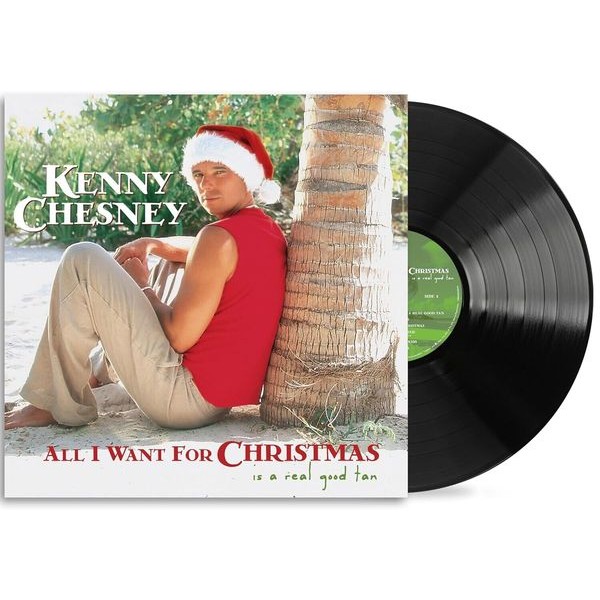 Kenny Chesney - All I Want For Christmas Is A Real Good Tan in der Gruppe VINYL / Country bei Bengans Skivbutik AB (5645130)