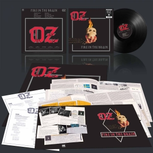 Oz - Fire In The Brain (Black Vinyl Lp) in der Gruppe VINYL / Kommande / Hårdrock bei Bengans Skivbutik AB (5645303)