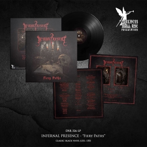 Infernal Presence - Fiery Paths (Black Vinyl Lp) in der Gruppe VINYL / Kommande / Hårdrock bei Bengans Skivbutik AB (5645672)