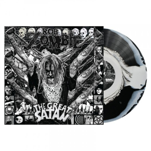 Rob Zombie - The Great Satan (Gatefold Indie Exclusive Black White Swirl Vinyl LP) in der Gruppe VINYL / Kommande / Hårdrock bei Bengans Skivbutik AB (5646024)