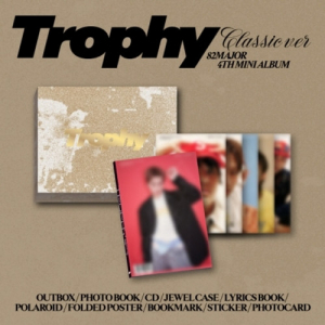 82Major - Trophy (Classic Ver.) in der Gruppe CD / Kommande / K-Pop bei Bengans Skivbutik AB (5646305)