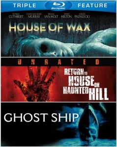Movie - House Of Wax / Return To House On Haunted Hill / Ghost Ship in der Gruppe Film / Film Blu-ray bei Bengans Skivbutik AB (5646574)