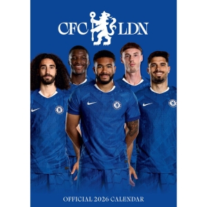 Chelsea Fc  - 2026 A3 Calendar  in der Gruppe MERCHANDISE /  /  bei Bengans Skivbutik AB (5646803)