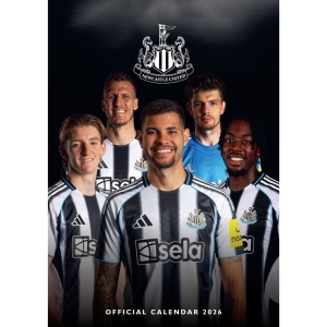 Newcastle United Fc  - 2026 A3 Calendar  in der Gruppe MERCHANDISE /  /  bei Bengans Skivbutik AB (5646806)