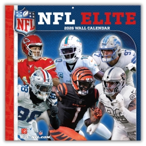 Nfl Elite - 2026 Square Calendar in der Gruppe MERCHANDISE /  /  bei Bengans Skivbutik AB (5646813)