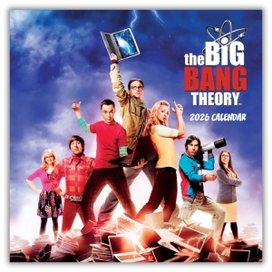 The Big Bang Theory  - 2026 Square Calendar in der Gruppe MERCHANDISE /  /  bei Bengans Skivbutik AB (5646815)