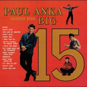 Paul Anka - Paul Anka Sings His Big 15 in der Gruppe CD / Kommande / Pop-Rock bei Bengans Skivbutik AB (5646977)