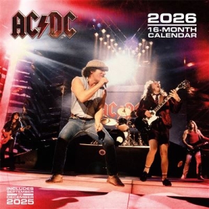 Ac/Dc - 2026 Square Calendar in der Gruppe MERCHANDISE /  /  /  bei Bengans Skivbutik AB (5647038)