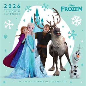 Frozen - 2026 Square Calendar in der Gruppe MERCHANDISE /  /  /  bei Bengans Skivbutik AB (5647041)