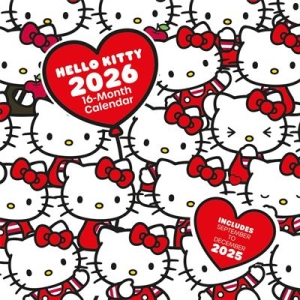 Hello Kitty - 2026 Square Calendar in der Gruppe UNSERE TIPPS / Freitagsveröffentlichungen / 2025-10-31 bei Bengans Skivbutik AB (5647044)