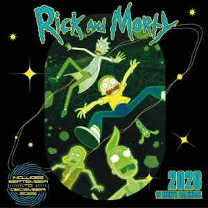 Rick & Morty  - 2026 Square Calendar in der Gruppe UNSERE TIPPS / Freitagsveröffentlichungen / 2025-10-31 bei Bengans Skivbutik AB (5647048)