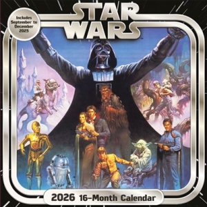 Star Wars - 2026 Square Calendar  (Classic)  in der Gruppe UNSERE TIPPS / Freitagsveröffentlichungen / 2025-10-31 bei Bengans Skivbutik AB (5647052)