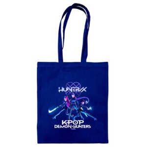 K-Pop Demon Hunters  - Trio - Navy Blue Tote Bag in der Gruppe MERCHANDISE / Merch / Kommande / K-Pop bei Bengans Skivbutik AB (5647057)