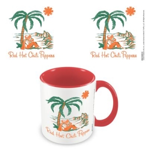 Red Hot Chili Peppers  - (Island) Red Coloured Inner Pod Mug in der Gruppe MERCHANDISE / Tasse / Pop-Rock bei Bengans Skivbutik AB (5647074)