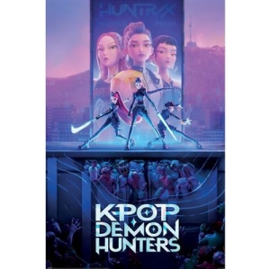 K-Pop Demon Hunters  - Key Art - Poster Poster 91,5 X 61 Cm in der Gruppe MERCHANDISE / Poster / Pop-Rock bei Bengans Skivbutik AB (5647084)