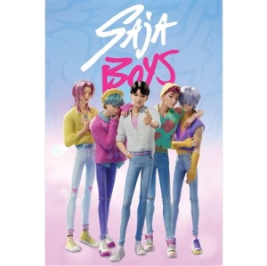 K-Pop Demon Hunters  - Saja Boys - Poster 91,5 X 61 Cm in der Gruppe MERCHANDISE / Poster /  /  bei Bengans Skivbutik AB (5647085)
