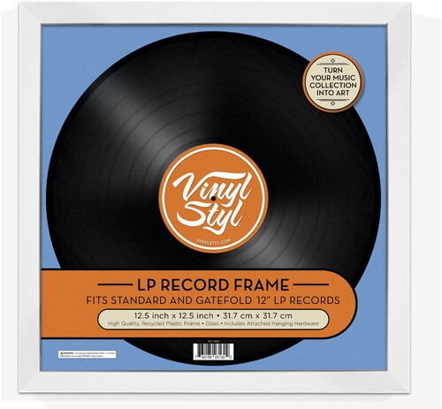 Vinyl Styl - Vinyl Record Frame (White) in der Gruppe Vinylzubehör / Övrigt bei Bengans Skivbutik AB (5647123)