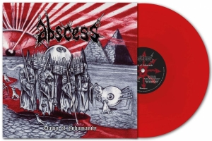 Abscess - Dawn Of Inhumanity (Red Vinyl Lp) in der Gruppe VINYL / Kommande / Hårdrock bei Bengans Skivbutik AB (5647247)