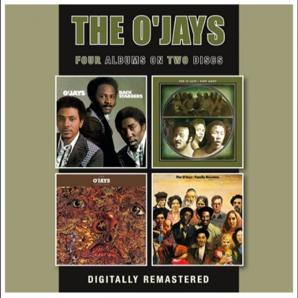 O'jays The - Four Albums in der Gruppe CD / Bestseller bei Bengans Skivbutik AB (5647378)