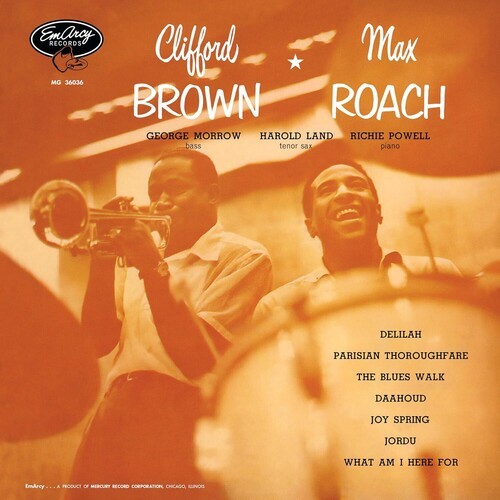Clifford Brown and Max Roach - Clifford Brown & Max Roach in der Gruppe VINYL / Jazz bei Bengans Skivbutik AB (5647461)