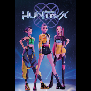K-Pop Demon Hunters - Girls 91,5 x 61 cm Poster in der Gruppe MERCHANDISE / Poster /  bei Bengans Skivbutik AB (5647729)