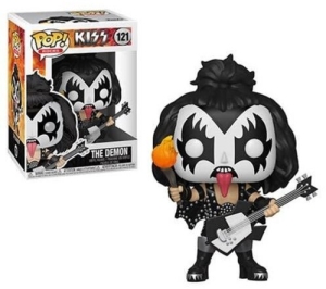 Kiss  - Funko Pop! Rocks: The Demon in der Gruppe MERCHANDISE / Merch / Hårdrock bei Bengans Skivbutik AB (5647767)