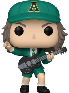 Ac/Dc - Funko Pop! Rocks: Angus Young, Green in der Gruppe MERCHANDISE / Merch / Hårdrock bei Bengans Skivbutik AB (5647788)