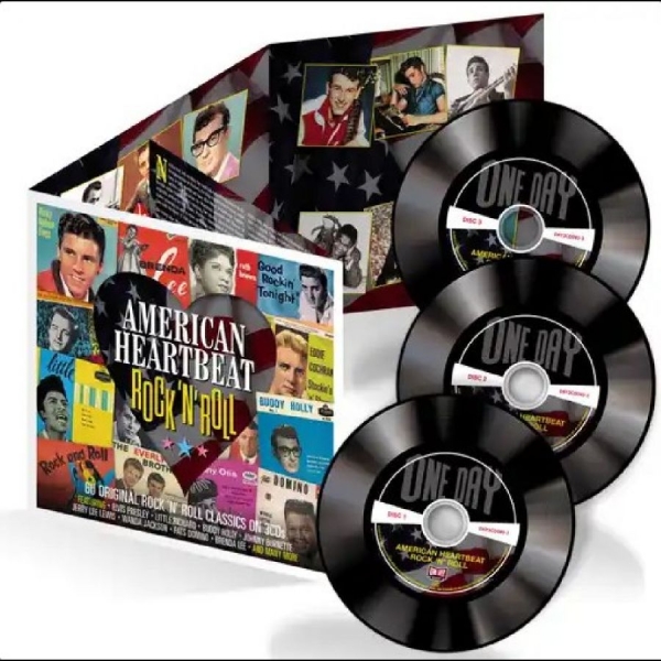 Various - American Heartbeat - Rock 'N' Roll in der Gruppe UNSERE TIPPS / Freitagsveröffentlichungen / 2025-11-14 bei Bengans Skivbutik AB (5647933)