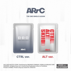 ARrc - CTRL+ALT+SKIID (Ctrlalt Album) (Random Ver.) in der Gruppe MERCHANDISE / Merch+Code / Kommande / K-Pop bei Bengans Skivbutik AB (5648164)