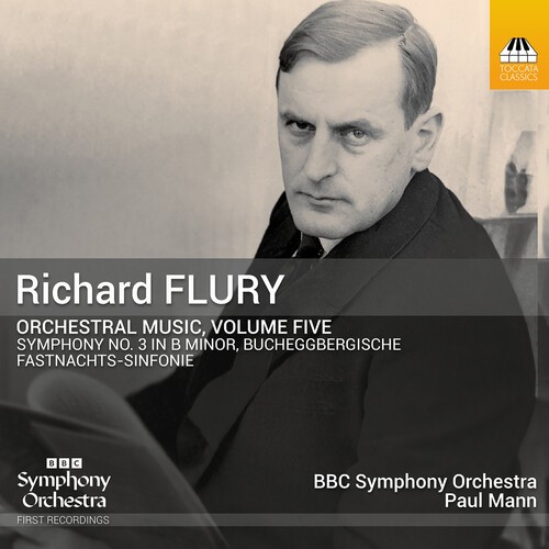 Richard Flury - Orchestral Music, Vol. 5 in der Gruppe CD / Klassiskt bei Bengans Skivbutik AB (5648216)