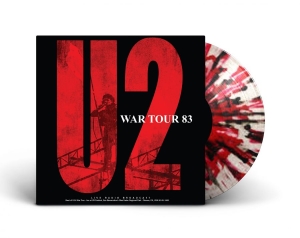 U2 - War Tour 83 (Splatter Vinyl Lp) in der Gruppe VINYL bei Bengans Skivbutik AB (5648276)