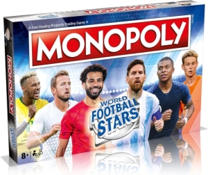 World Football - World Football Stars Monopoly in der Gruppe MERCHANDISE / Merch / Sport bei Bengans Skivbutik AB (5648387)
