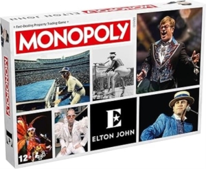 Elton John - Monopoly in der Gruppe MERCHANDISE / Gesellschaftsspiele / Pop-Rock bei Bengans Skivbutik AB (5648388)