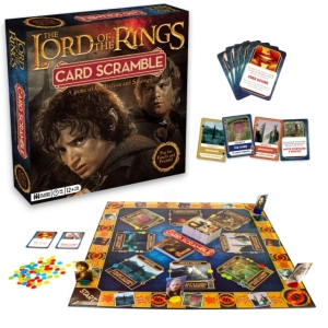 The Lord Of The Rings - Card Scramble Board Game in der Gruppe MERCHANDISE / Gesellschaftsspiele / Soundtrack bei Bengans Skivbutik AB (5648394)