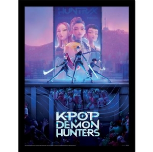 K-Pop Demon Hunters - Key Art Collector Print in der Gruppe MERCHANDISE / Merch / Kommande / K-Pop bei Bengans Skivbutik AB (5648434)